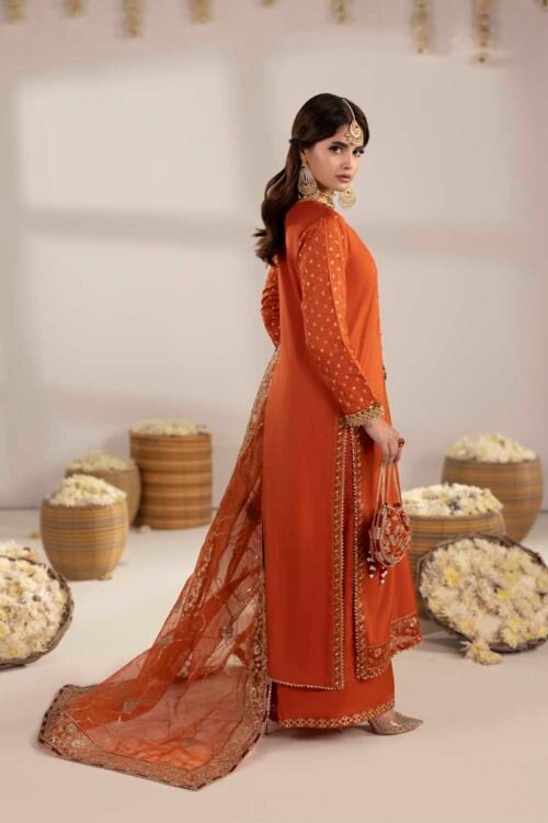 Rust Zardozi 3-Piece (ZR-2602)