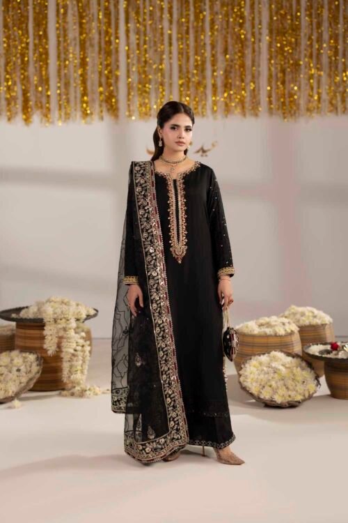 Black Zardozi 3-Piece (ZR-2602)
