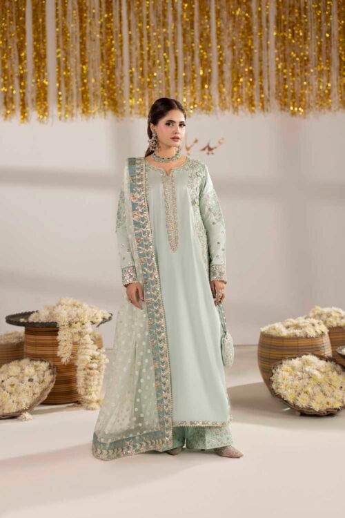 Aqua Zardozi 3-Piece (ZR-2603)