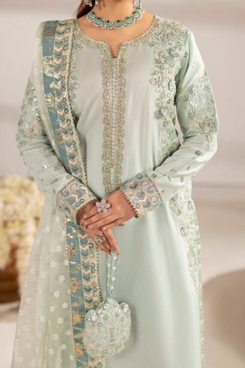 Aqua Zardozi 3-Piece (ZR-2603)