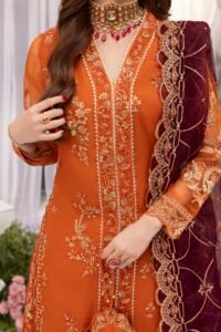 Rust Zardozi 3-Piece (ZR-2572)