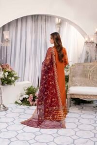 Rust Zardozi 3-Piece (ZR-2572)