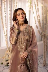 T-pink Zardozi 3-Piece (ZR-2570)