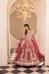Ombre Plum Zardozi 3-Piece (ZR-2588)