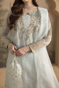 Baby Blue Zardozi 3-Piece (ZR-2649)