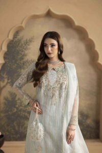 Baby Blue Zardozi 3-Piece (ZR-2649)