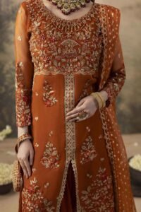 Rust Zardozi 3-Piece (ZR-2646)