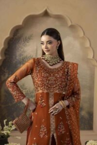 Rust Zardozi 3-Piece (ZR-2646)