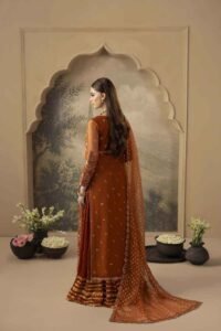 Rust Zardozi 3-Piece (ZR-2646)