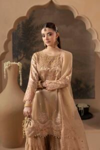Rose Gold Zardozi 3-Piece (ZR-2645)