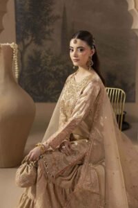 Rose Gold Zardozi 3-Piece (ZR-2645)