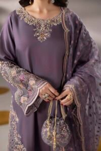 Mauve Zardozi 3-Piece (ZR-2637)