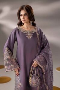 Mauve Zardozi 3-Piece (ZR-2637)