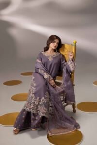 Mauve Zardozi 3-Piece (ZR-2637)