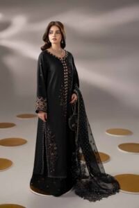 Black Zardozi 3-Piece (ZR-2635)