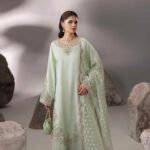 Pistachio Zardozi 3-Piece (ZR-2637)