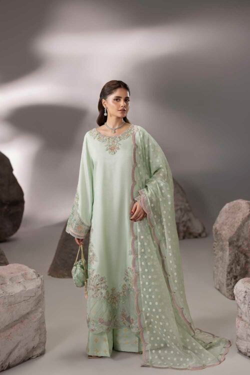 Pistachio Zardozi 3-Piece (ZR-2637)