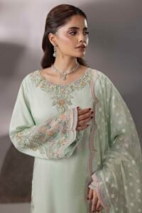 Pistachio Zardozi 3-Piece (ZR-2637)