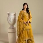 Mustard Zardozi 3-Piece (ZR-2651)