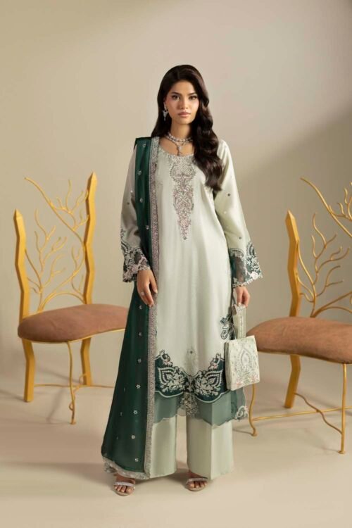 Pistachio Zardozi 3-Piece (ZR-2655)