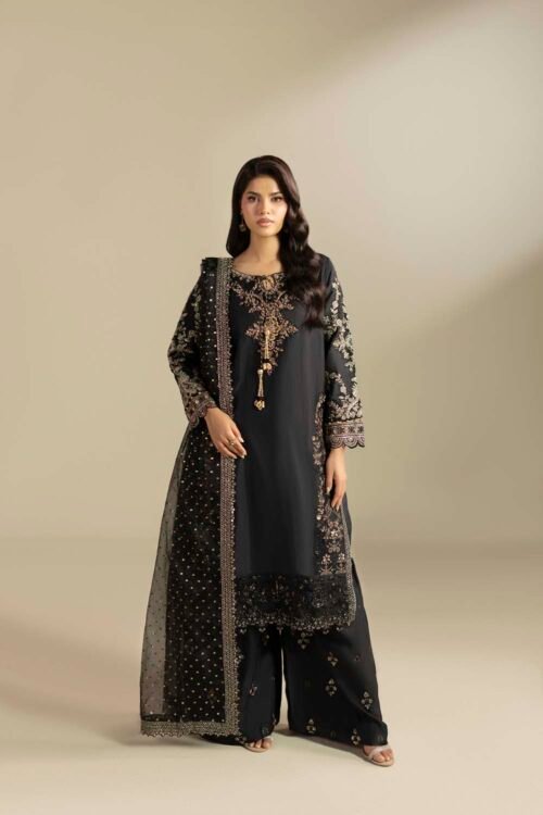 Black Zardozi 3-Piece (ZR-2556)