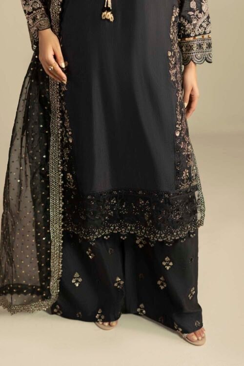 Black Zardozi 3-Piece (ZR-2556)