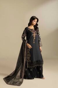 Black Zardozi 3-Piece (ZR-2556)