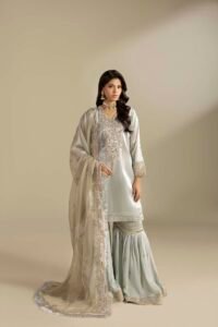 Grey Zardozi 3-Piece (ZR-2570)