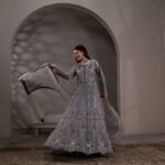 Dove Gray Breeza Net Maxi 3-Piece (NT-1320-A)