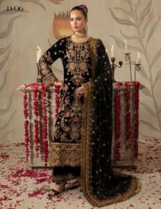 Black Velvet 3-Piece (D-06)