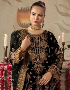 Black Velvet 3-Piece (D-06) - Image 2