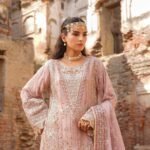 Blush Pink Embroidered 3-Piece (HA-04)