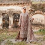 Tea Rose Embroidered 3-Piece (HA-07)