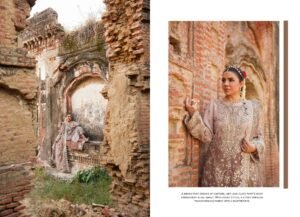 Tea Rose Embroidered 3-Piece (HA-07) - Image 4